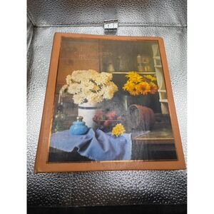Vintage Hallmark Albums Addresses and Appointments 6 Ring Binder Floral RA 530-1